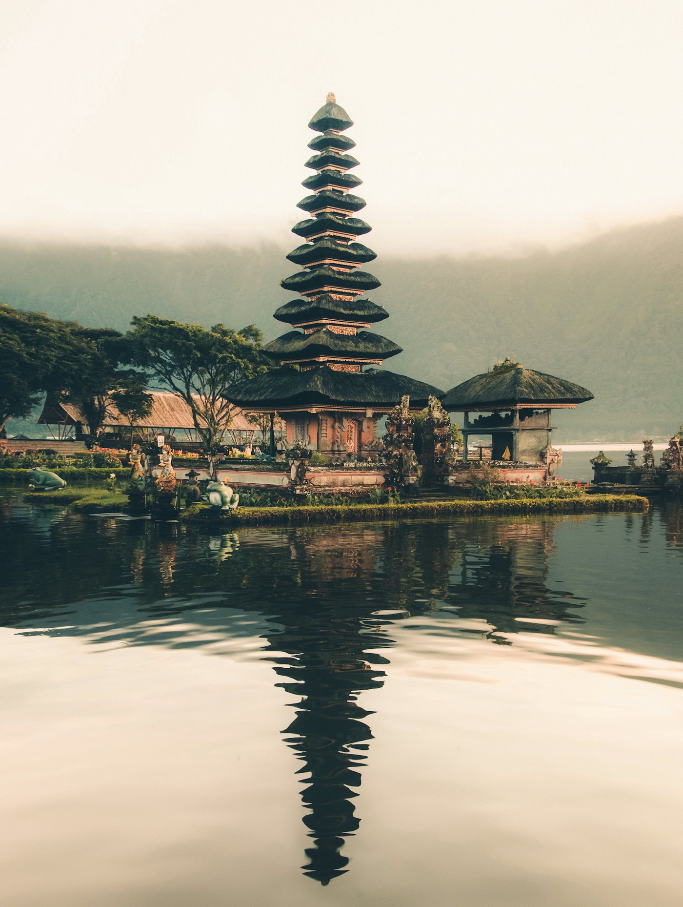 Ulun Danu temple on Lake Bratan, Bali
